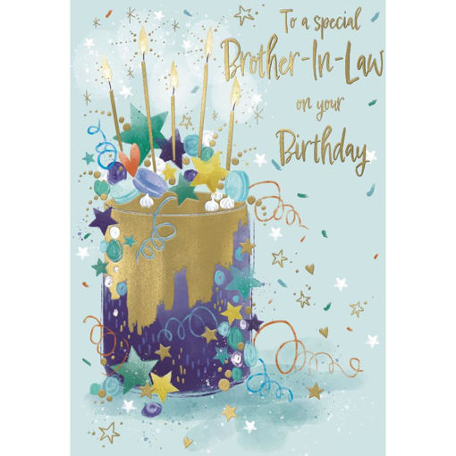 Picture of BROTHER-IN-LAW BIRTHDAY CARD